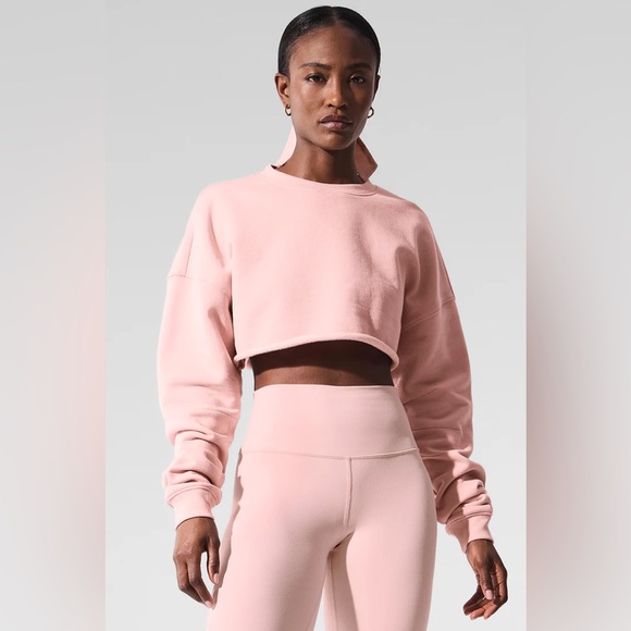 ALO Yoga Sweaters - ALO Cropped Pullover